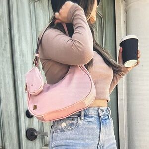 Jada Nylon Shoulder/Crossbody Bag with Coin Pouch by Jen & Co